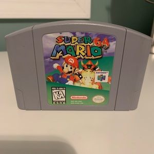 Nintendo N64 Super Mario 64 game